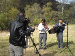 Tournage chez les Kaqchikels par José Reynès