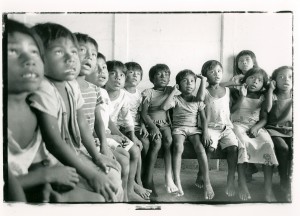 Children learning Rama Children learning Rama