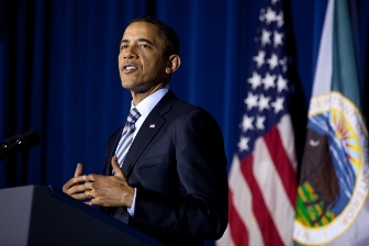 Le président Obama la troisième conférence de la Maison Blanche dédiée aux Nations Indiennes. © Pete Souza